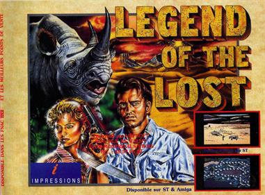 Legend of the Lost - Advertisement Flyer - Front Image