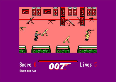 James Bond 007 in The Living Daylights: The Computer Game - Screenshot - Gameplay Image