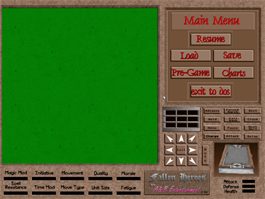 Fallen Heroes - Screenshot - Game Select Image