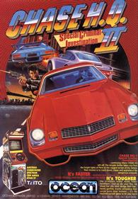 Chase H.Q. II: Special Criminal Investigation - Advertisement Flyer - Front Image
