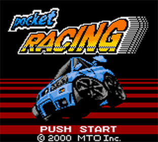 Pocket Racing - Screenshot - Game Title Image