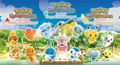 Pokémon Mystery Dungeon: Go For It! Light Adventure Squad - Fanart - Background Image