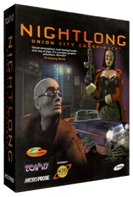 Nightlong: Union City Conspiracy - Box - 3D Image