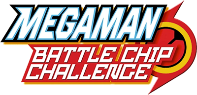 Mega Man: Battle Chip Challenge - Clear Logo Image