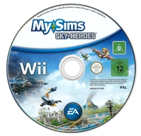 MySims Sky Heroes - Disc Image