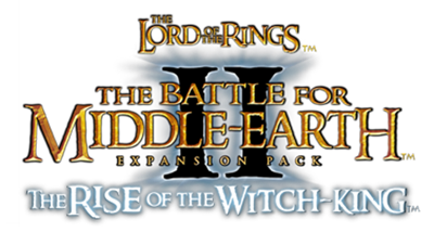 The Lord of the Rings: The Battle for Middle-Earth II: The Rise of the Witch-King - Clear Logo Image