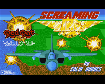 Screaming Wings - Screenshot - Game Title Image