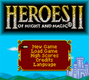 Heroes of Might and Magic II - Screenshot - Game Title Image