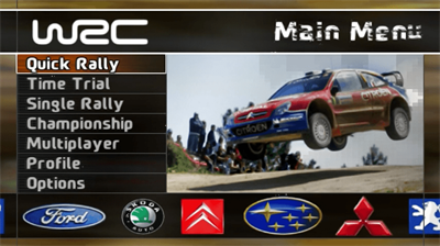 WRC: FIA World Rally Championship - Screenshot - Game Title Image
