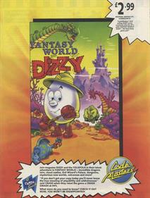 Fantasy World Dizzy - Advertisement Flyer - Front Image
