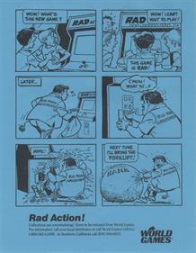Rad Action - Advertisement Flyer - Front Image