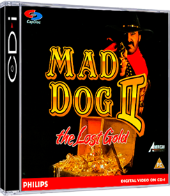 Mad Dog II: The Lost Gold - Box - 3D Image
