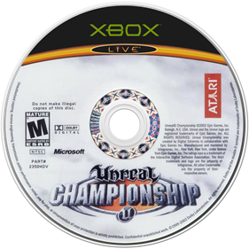 Unreal Championship - Disc Image