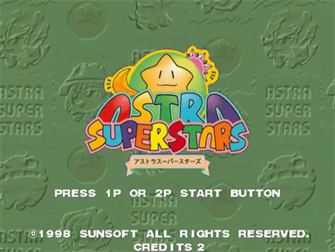 Astra Superstars - Screenshot - Game Title Image