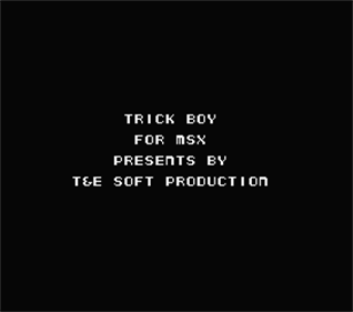 Trick Boy - Screenshot - Game Title Image
