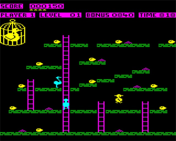 Chuckie Egg - Screenshot - Gameplay Image