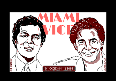Miami Vice  - Screenshot - Game Title Image