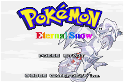 Pokémon Eternal Snow - Screenshot - Game Title Image