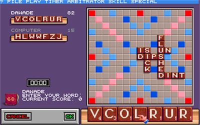 Scrabble: The Deluxe Computer Edition - Screenshot - Gameplay Image