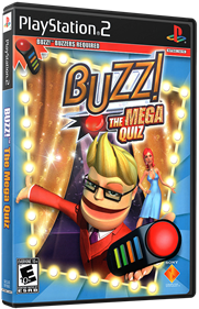 Buzz! The Mega Quiz - Box - 3D Image