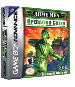 Army Men: Operation Green - Box - 3D Image