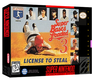 Super Bases Loaded 3: License to Steal - Box - 3D Image