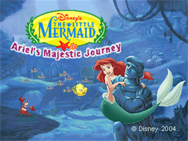 Disney's The Little Mermaid: Ariel's Majestic Journey - Screenshot - Game Title Image