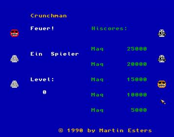 Crunchman(Martin Esters) - Screenshot - Game Title Image