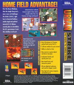 Urban Strike: The Sequel to Jungle Strike - Box - Back Image