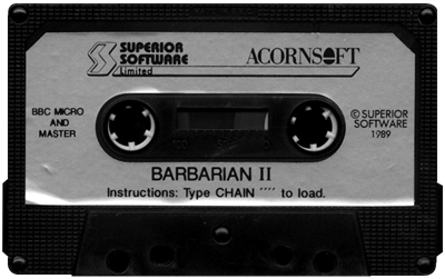 Barbarian II: The Dungeon of Drax - Cart - Front Image