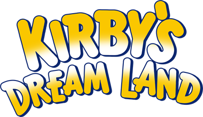 Kirby's Dream Land - Clear Logo Image
