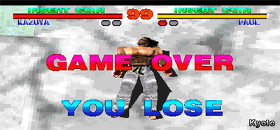 Tekken - Screenshot - Game Over Image