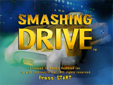 Smashing Drive - Screenshot - Game Title Image