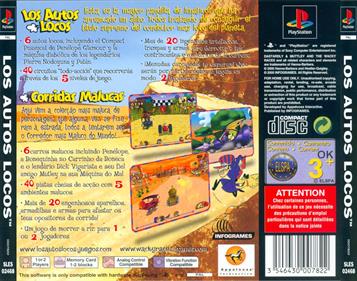 Wacky Races - Box - Back Image