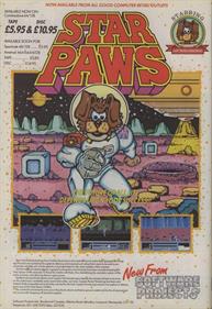 Star Paws - Advertisement Flyer - Front Image