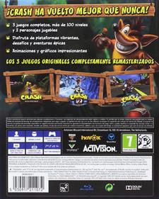 Crash Bandicoot N. Sane Trilogy Images - LaunchBox Games Database