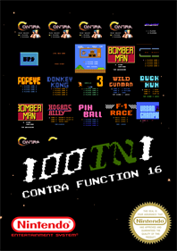 100-in-1 Contra Function 16 - Fanart - Box - Front Image