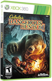 Cabela's Dangerous Hunts 2011 - Box - 3D Image