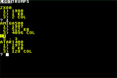LogiTrumps VS - Screenshot - Gameplay Image
