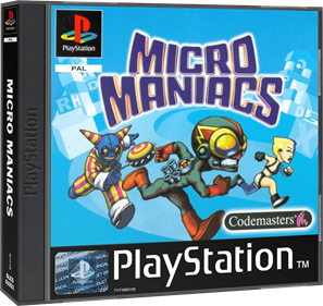 Micro Maniacs Racing - Box - 3D Image