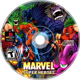 Marvel Super Heroes - Fanart - Disc