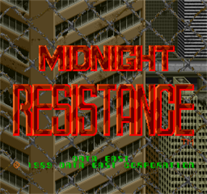 Midnight Resistance - Screenshot - Game Title Image