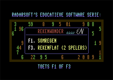 Rekenwonder - Screenshot - Game Title Image