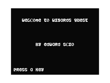 Wizards Quest - Screenshot - Game Title Image