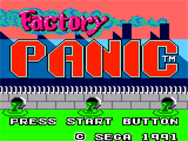 Factory Panic - Screenshot - Game Title Image