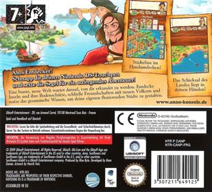 Dawn of Discovery - Box - Back Image