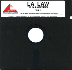 L.A. Law: The Computer Game - Disc Image