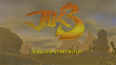 Jak 3 - Screenshot - Game Title Image