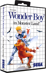 Wonder Boy in Monster Land - Box - 3D Image