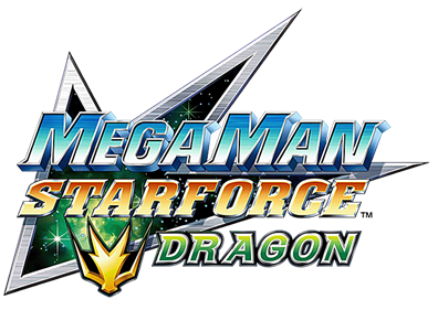 Mega Man Star Force: Dragon - Clear Logo Image